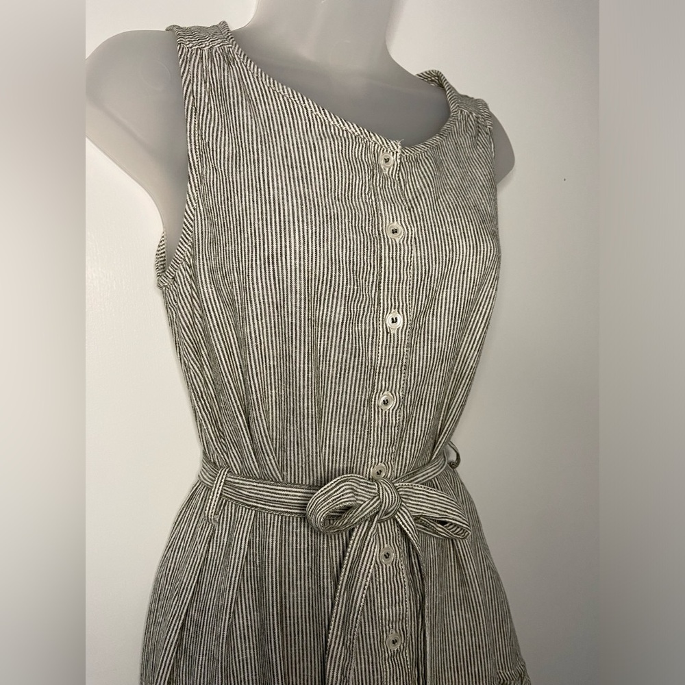 Max Studio Linen Blend Maxi Dress Size XS NWOT